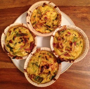 Deftige Sauerkraut-Pastrami-Muffins